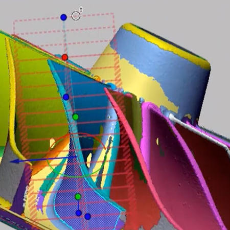 Geomagic Design X scan to CAD software